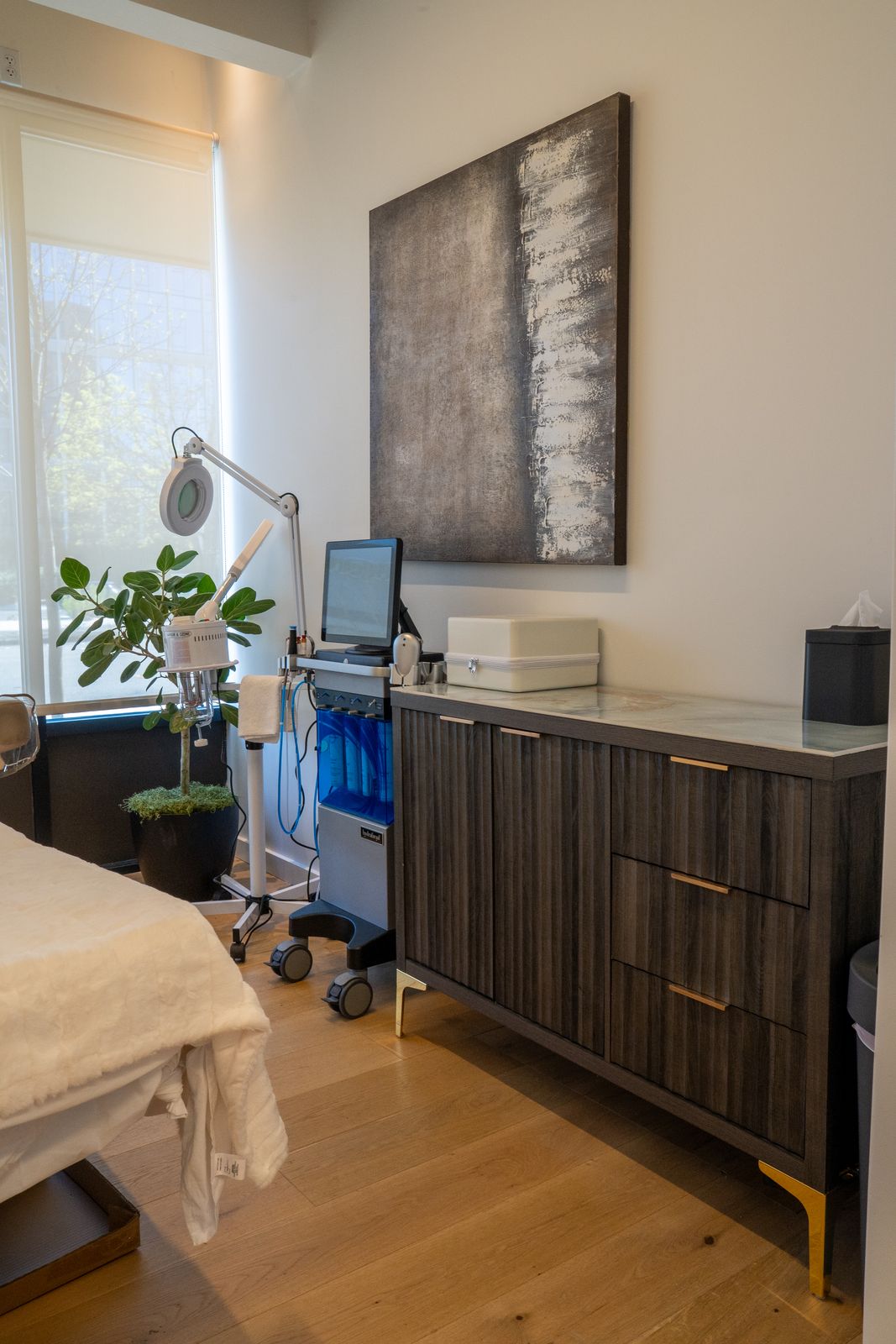 Medical wellness treatment space at Crown & Core